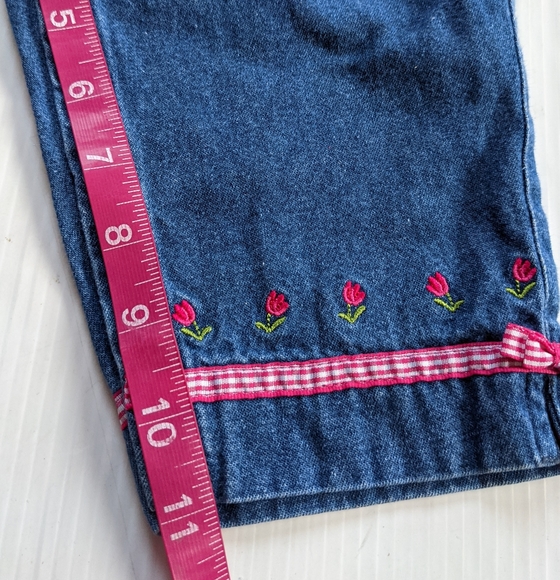 VINTAGE Buster Brown embroidered denim bib overall - Picture 7 of 10